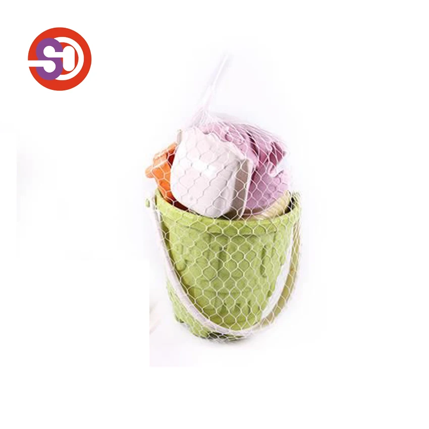 2023 Summer Beach Toys Outdoor Bio Plastic Beach Toys Sand Bucket Set Scoop Toys For Kids