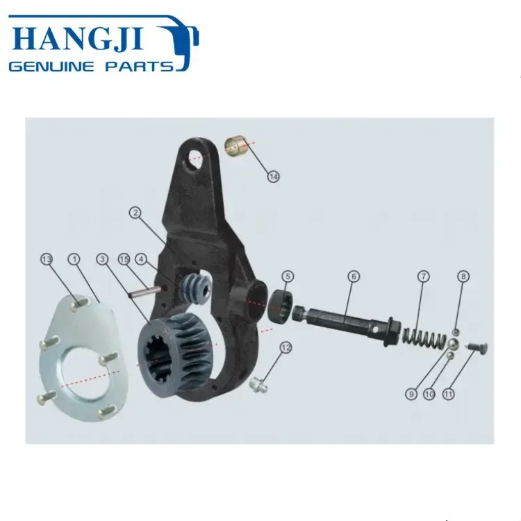 Высококачественные запчасти для автобусов аксессуары 35D02050A Тормозная регулирующая рукоятка Регулировка сменный тормозной регулятор для автобуса