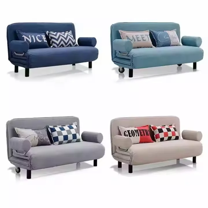 Apartment Furniture Cheap Pull Out Sofa Cama Couch Lazy Futon Foldable Sleeper Couch Sofa Cum Bed Convertible Folding Sofa Bed