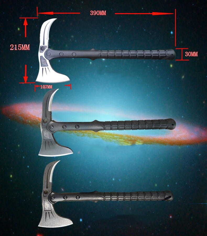 Survival pick tomahawk axe heads tactical hatchet ax outdoor wood cutting splitting hand camping axes with sheath