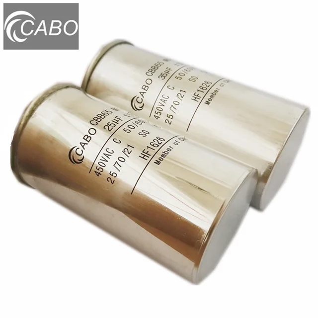 CBB65 capacitor for running machine ducati capacitor 6uf 250vac capacitor
