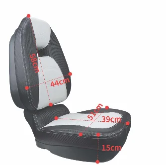 Allshine Marine boat accessories High back Helm Folding boat seats for sale