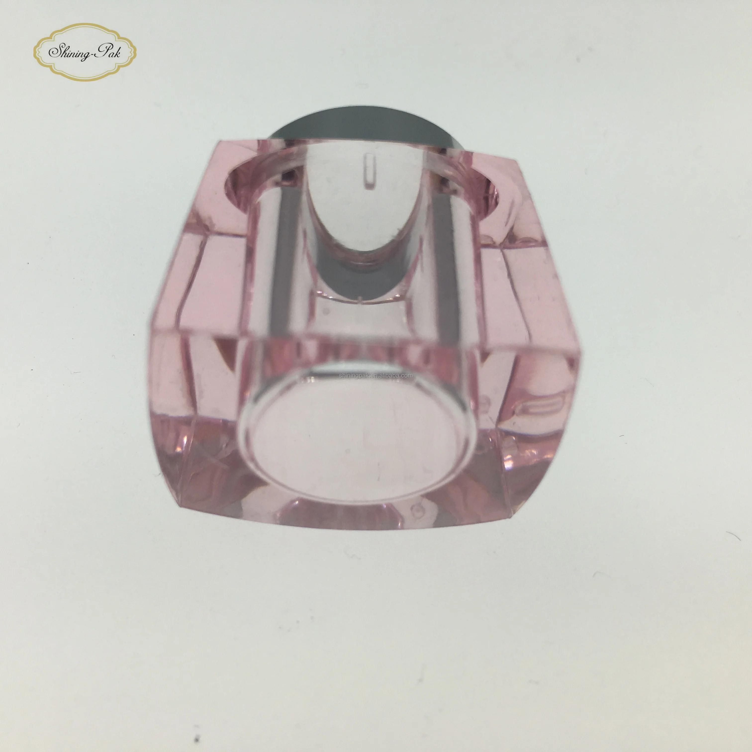 Transparent Popular Perfume Lids Bottles 15mm Round Square Acrylic Surlyn K Glass Perfume Bottle Cap