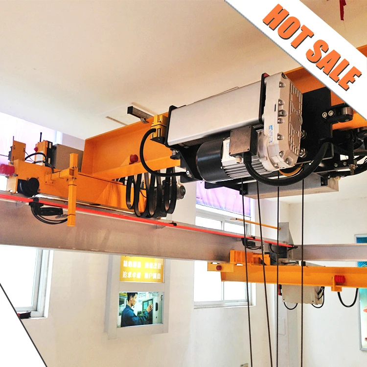 Top selling 5 ton electric European type wire rope double girder hoist