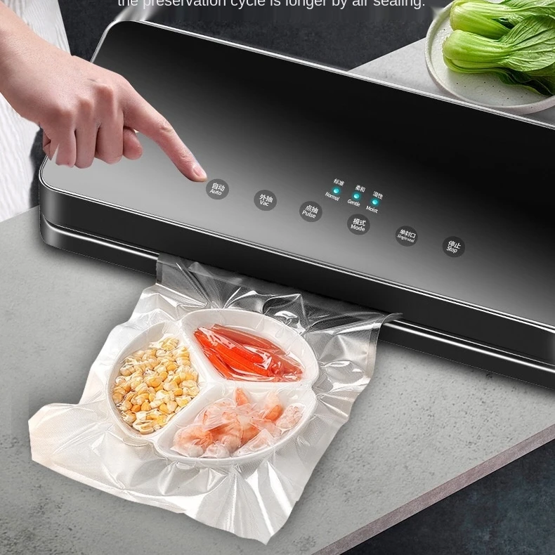 Kitchen Accessories Household Food Storage Sealing Machine Small Dry And Wet Preservation Vacuum Sealing Machine