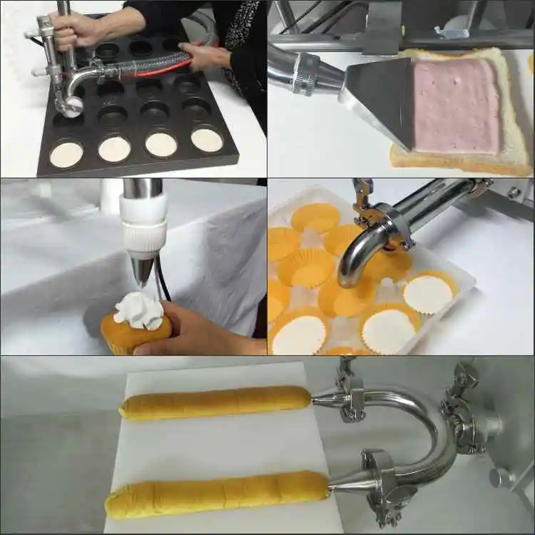 Ice cream cup filling machine cream filling machine cake filling machine