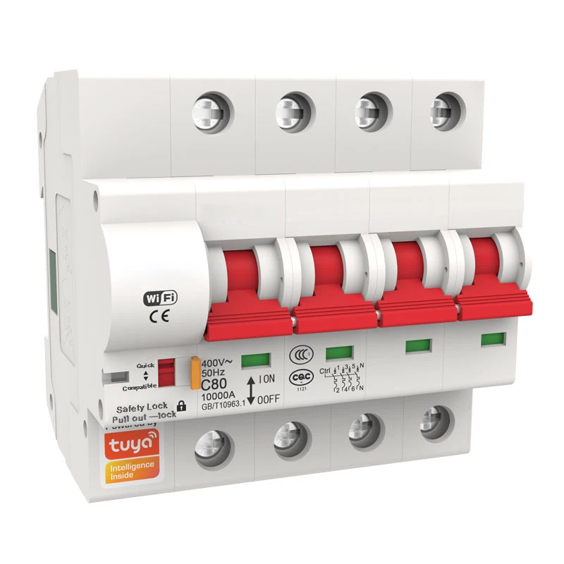 Wifi Circuit Breaker Smart Home Tuya Electrical With APP Control China Manufacturer MCB Intelligent RCBO