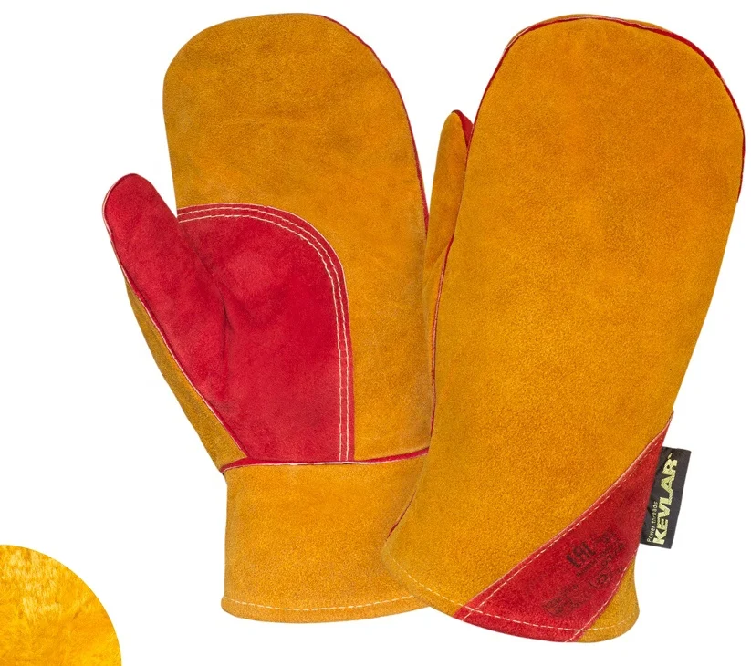 Heat Resistant BBQ Gloves,Kitchen Oven Mitts Fire Resistant Gloves Cooking Hot Gloves for Grilling Cutting  Baking
