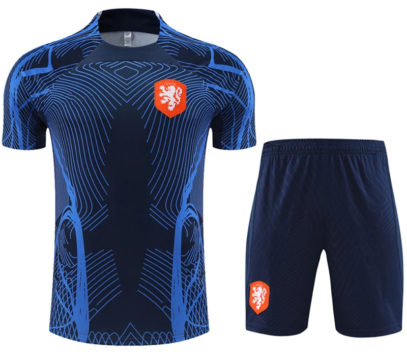 custom camisas de futebol americano Branded Football Player Edition T-Shirt Set men short and t shirt set