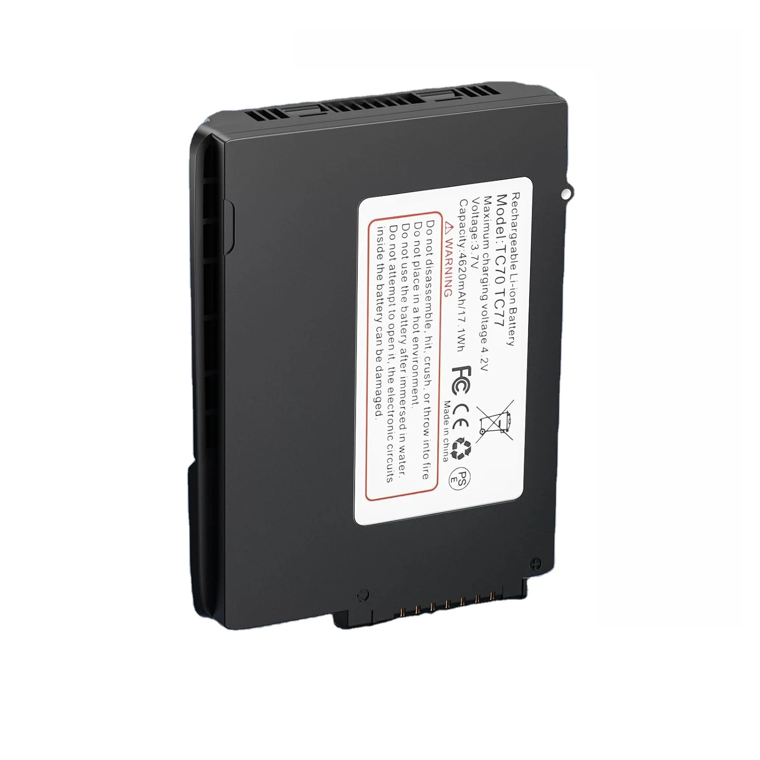 For Lightweight 3.7V 4500mAh zebra Tc70/75/77 Lithium Rechargeable  Barcode Scanner  Li-ion Pda Battery zebra Battery