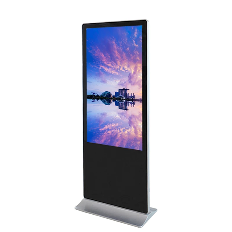 60 Inch 1080p Vertical Digital Signage Indoor Lcd Touch Screen Monitors For Advertising