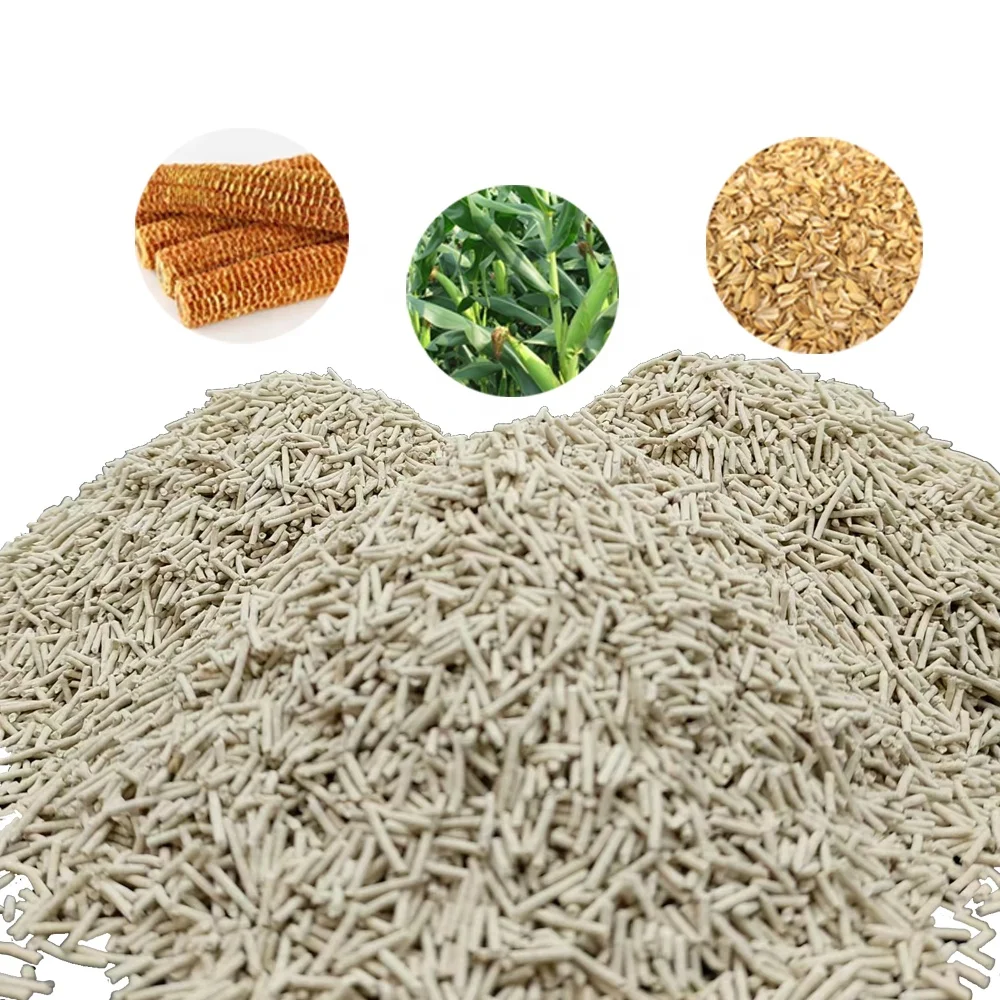 Natural Grain Corn Cob Clumping cat litter Scented  Tofu cat litter  cat litter stand
