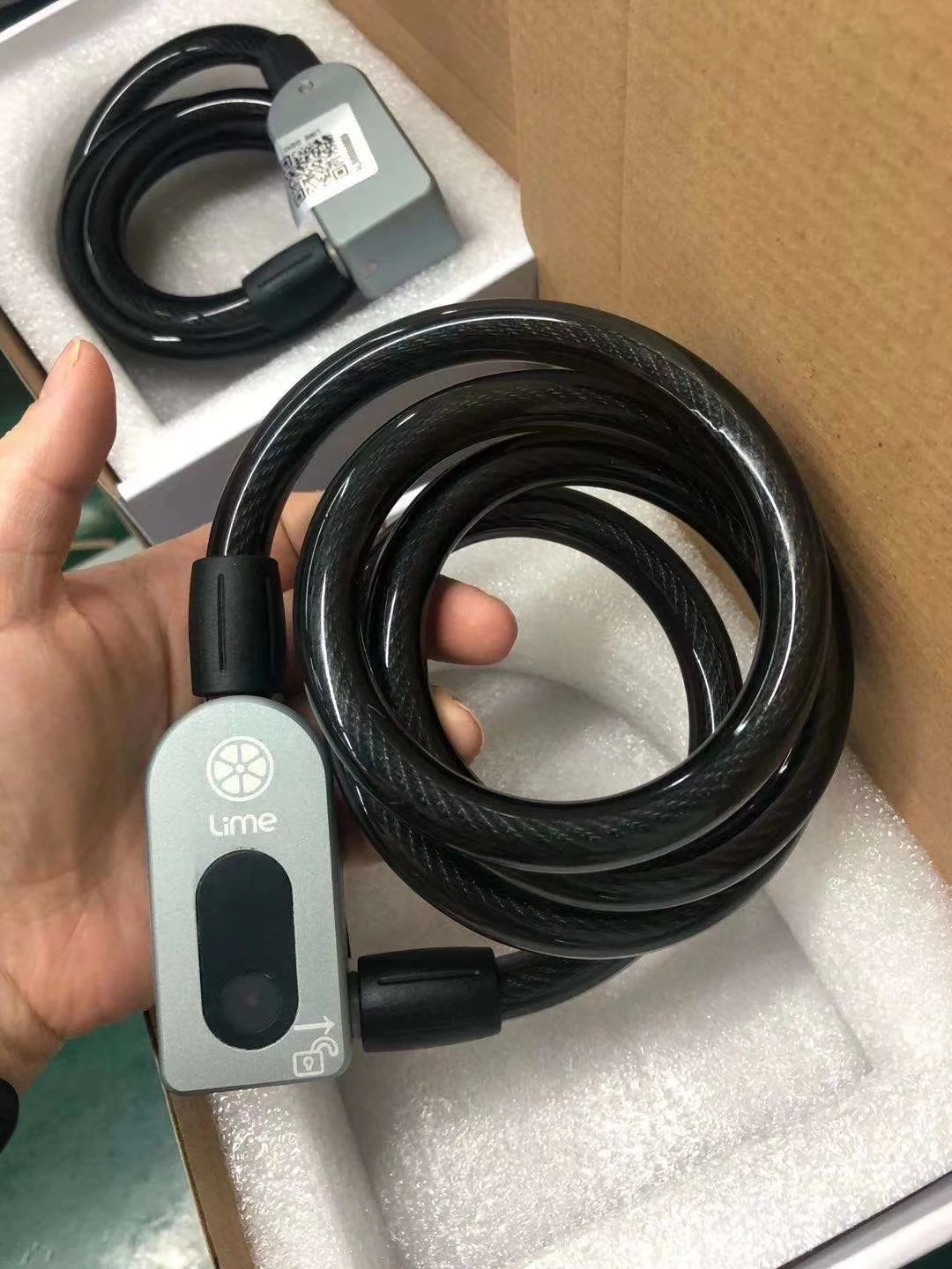 Smart Fingerprint Bike Lock Zinc Alloy Metal  cylinders with Waterproof Anti-theft for Bicycle Motorcycle