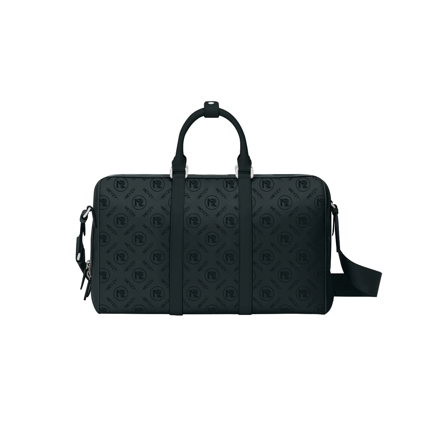 Latest Design Fashion Ladies Custom Embossed Leather Duffle Bags For Travel