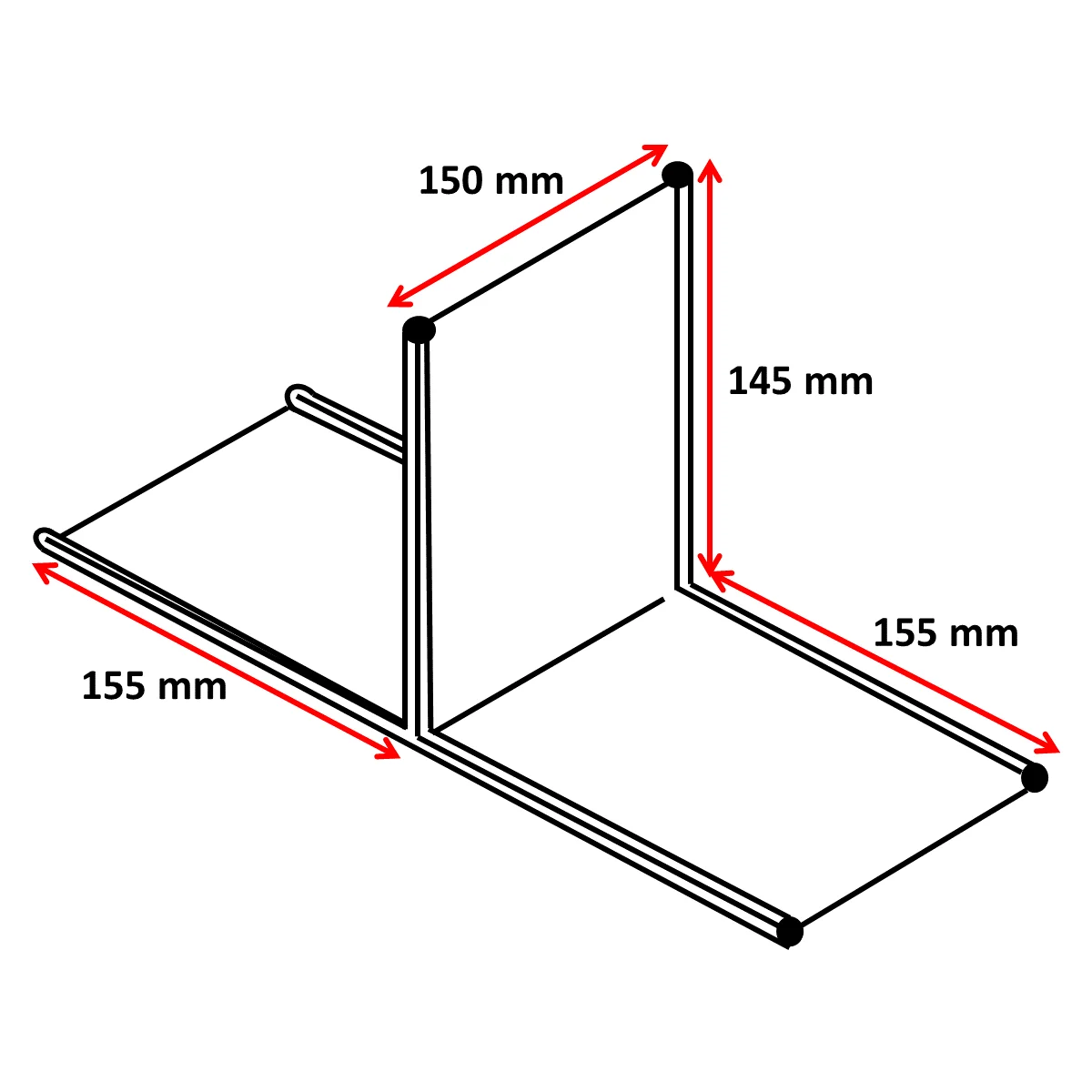 For Sealing Movement Expansion Joints Rubber Waterstop 150mm Dumbbell Intersection for High Water Pressures