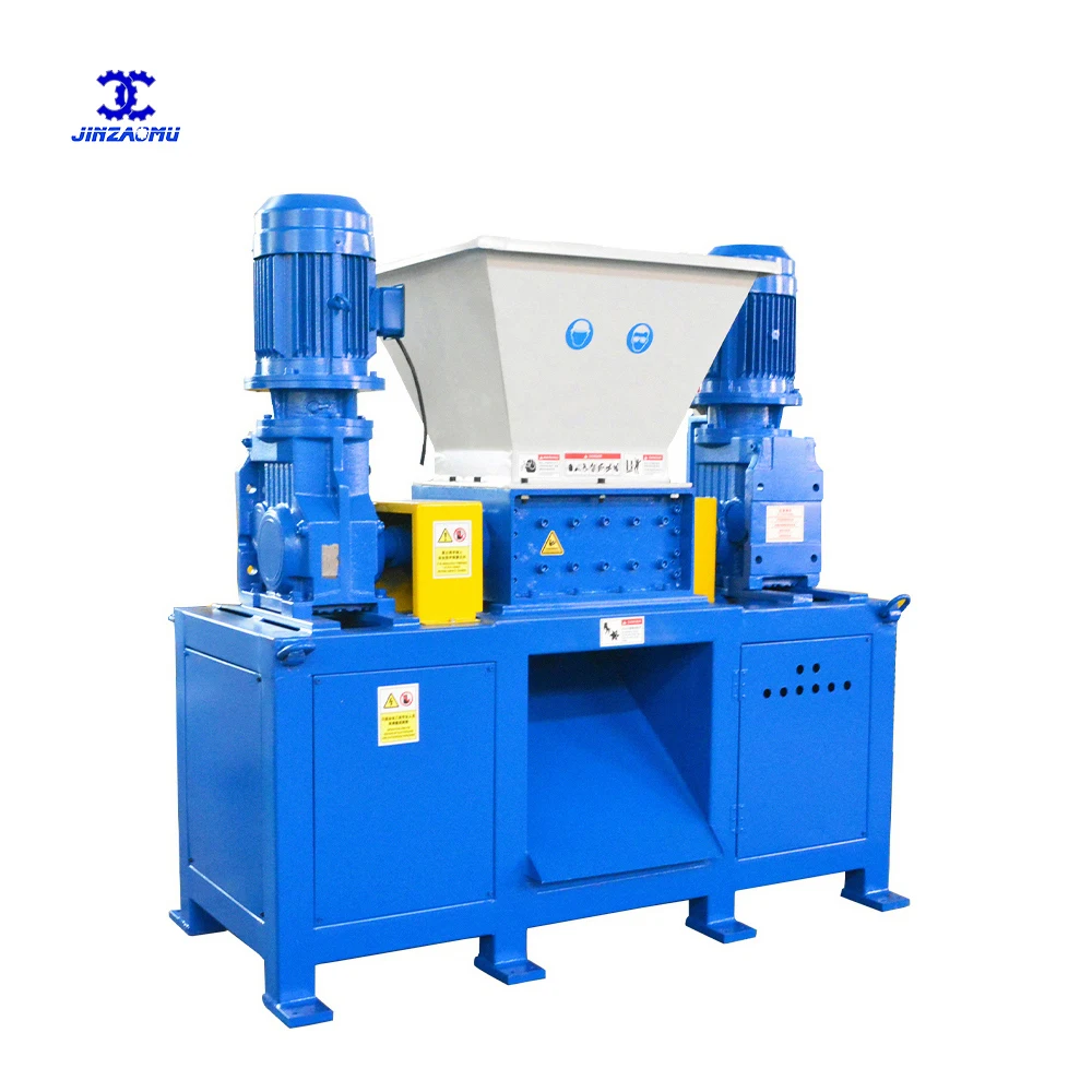 Manufacturer Direct Supply Highly Cost-effective Stable Performance Double Shaft Plastic Shredder Machine