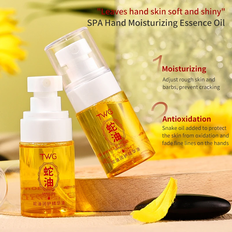 TWG Anti Cracking Hand Oil Hand Care Nourishing Snake oil  Cracked Body Moisturizing Hand Oil