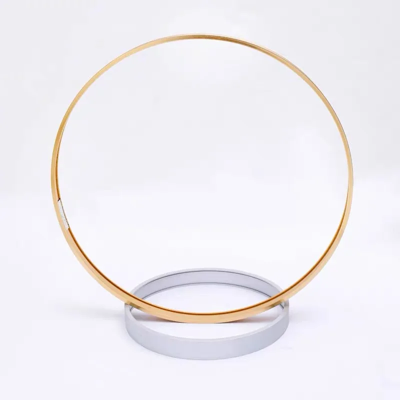 HOT!!!Wholesale Home Decoration Round Picture Frame Metal Aluminum Photo Frame round photo picture frames