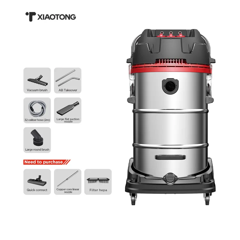 Multifunctional Use Hand Car Vacuum Cleaner 240V Vacuum Toner Cleaning Machine 70L Hard Floor Vacuum Cleaner