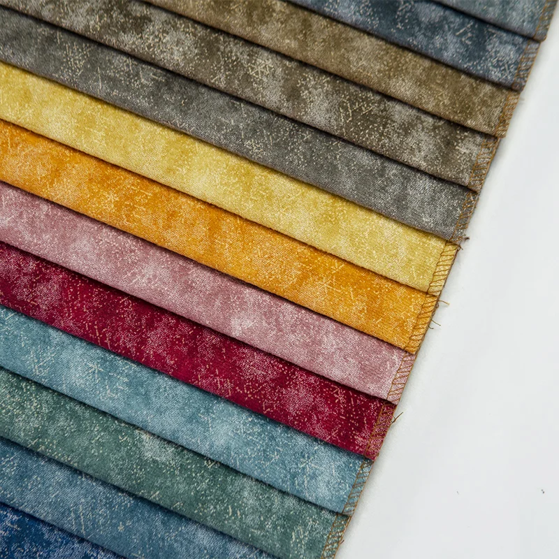 QT TEX Chinese Factory Printed Velvet High quality 100%Polyester super soft velvet sofa seat for sofa