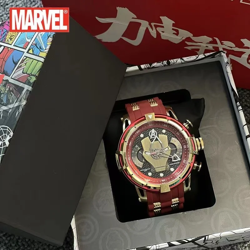 2023 men luxury watch avengers superman captain America adult large marvel watch for men Relojes masculinos