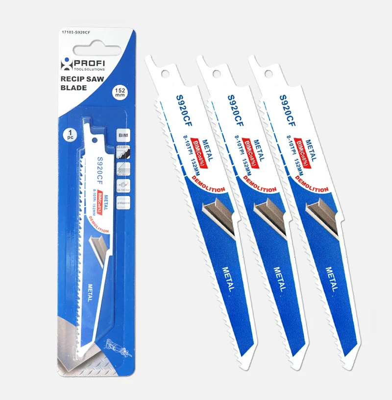 S920CF M42 demolition blade metal cutting reciprocating saw blades