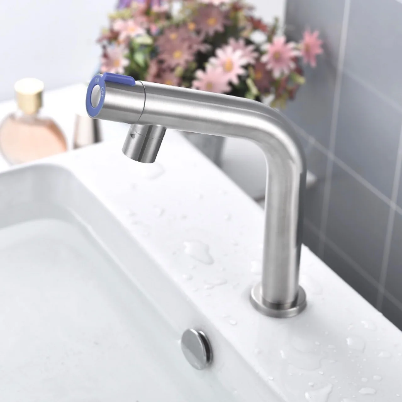 Wholesale stainless steel all copper tap water faucet ceramic core with a 5-year warranty
