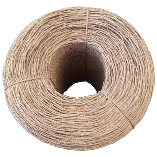 3.5mm 3-Ply Twisted Waxed Jute Twine 3000m Roll DIY Packaging Ropes Braided Nylon PP Polyester Cotton Paper Sisal Hemp Material