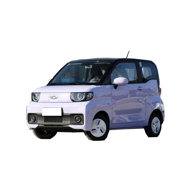 2022 China Chery QQ Ice Cream Sundae New Energy Vehicles Cheap Mini Electric Car for Adult City Street Auto 100 km/h