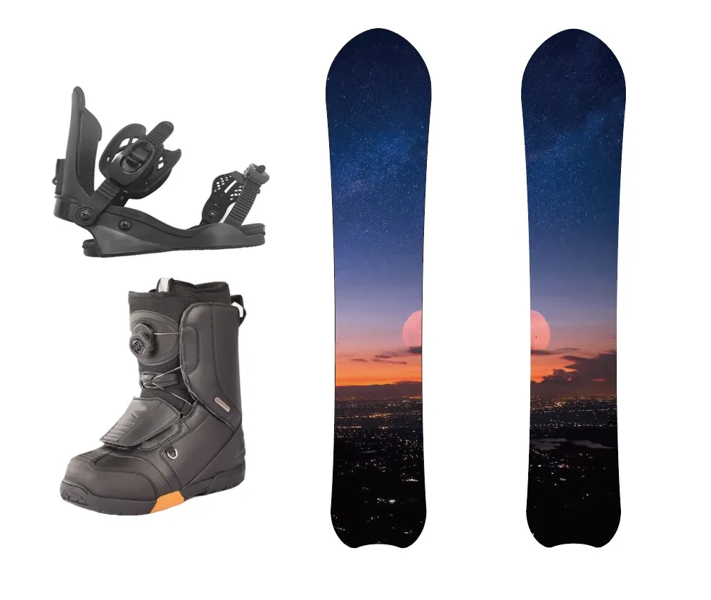 Snowboard binding parts 180cm snowboard dual snowboard