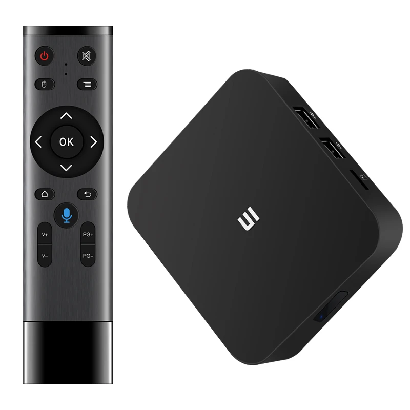 2023 ТВ-приставка U1 S905W Четырехъядерный 4K синий Android 9 1 DDR3 2 +