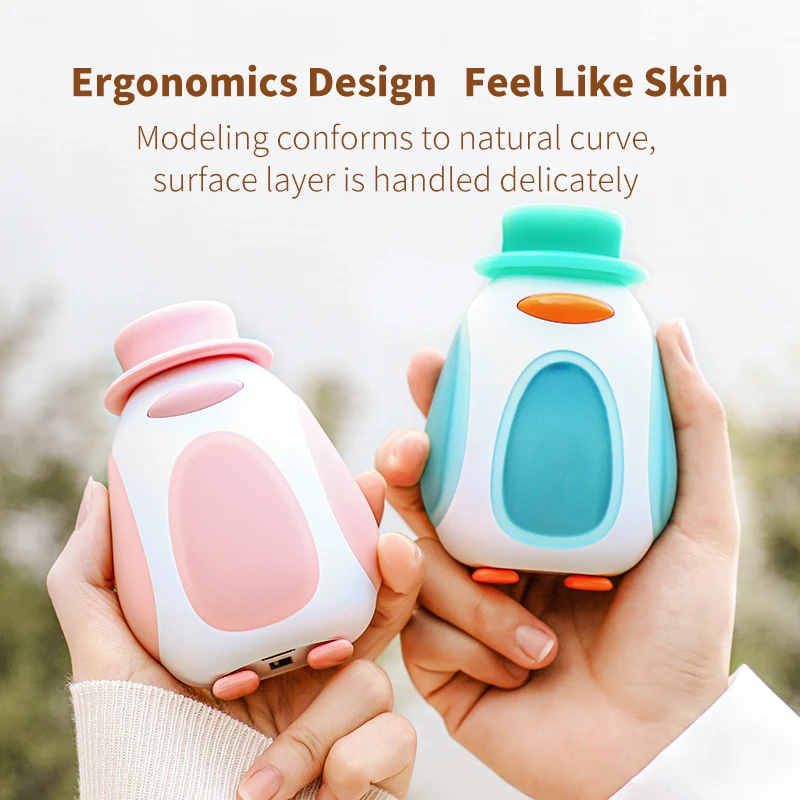 Мини-грелка для рук портативная с зарядкой от USB, 6000 мАч