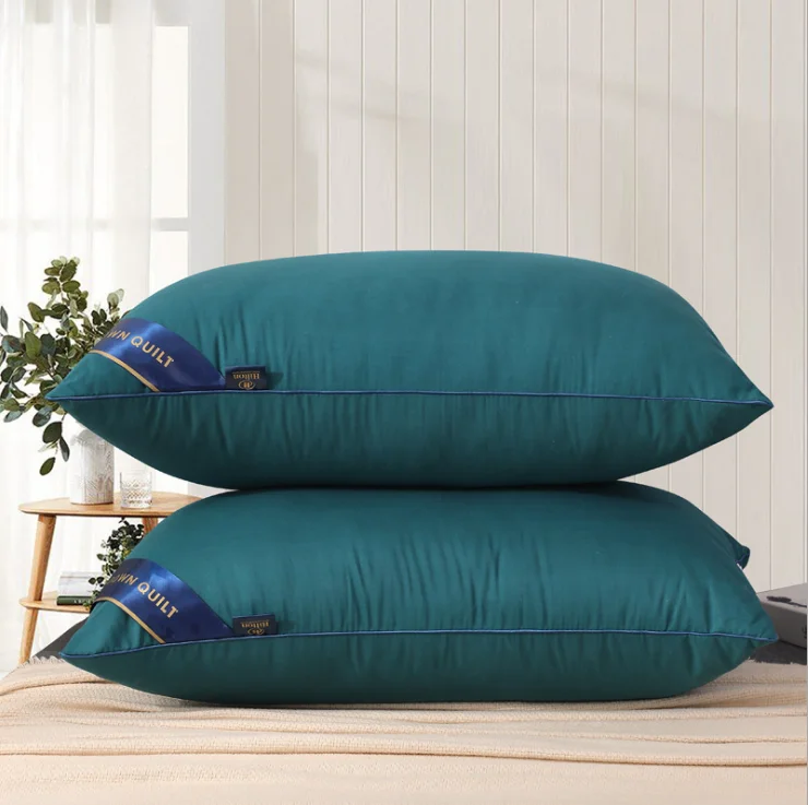 1000g Hot Sale Factory Cheaper Price Soft Comforter  Microfiber Hilton Pillow  Cushion Insert for hotel home