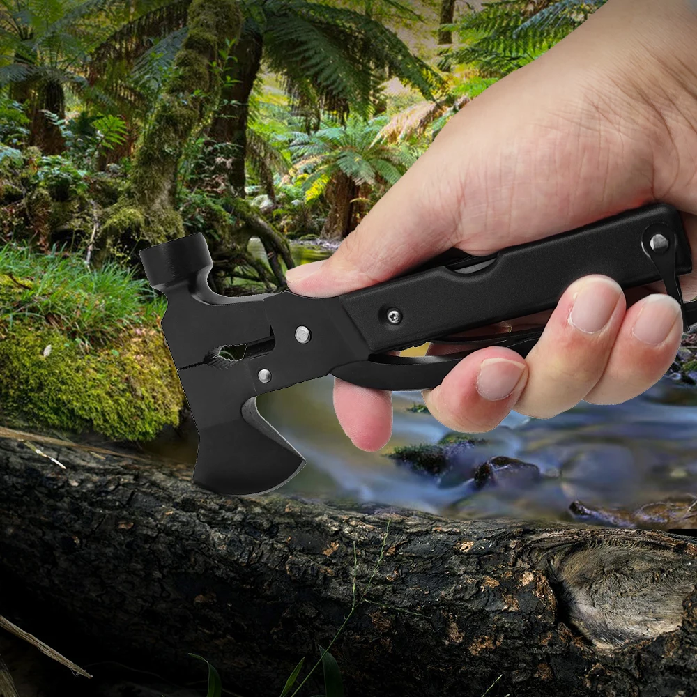 reacue claw hanmmer survival outdoor plier axe multi-tool hummer