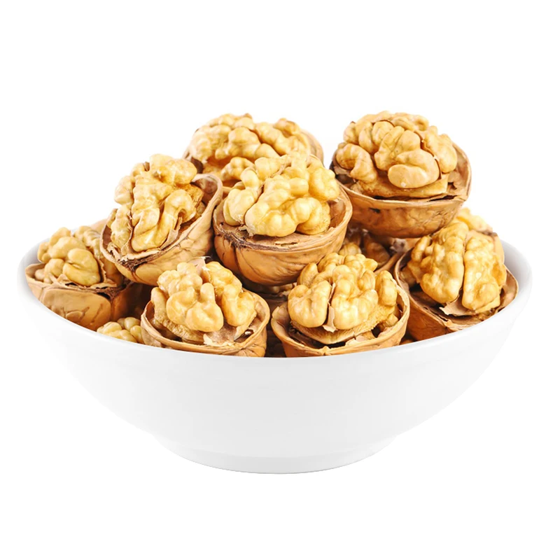 Hot sale natural shell halves walnuts price in China nut &amp kernel snacks Wholesale inshell walnut China