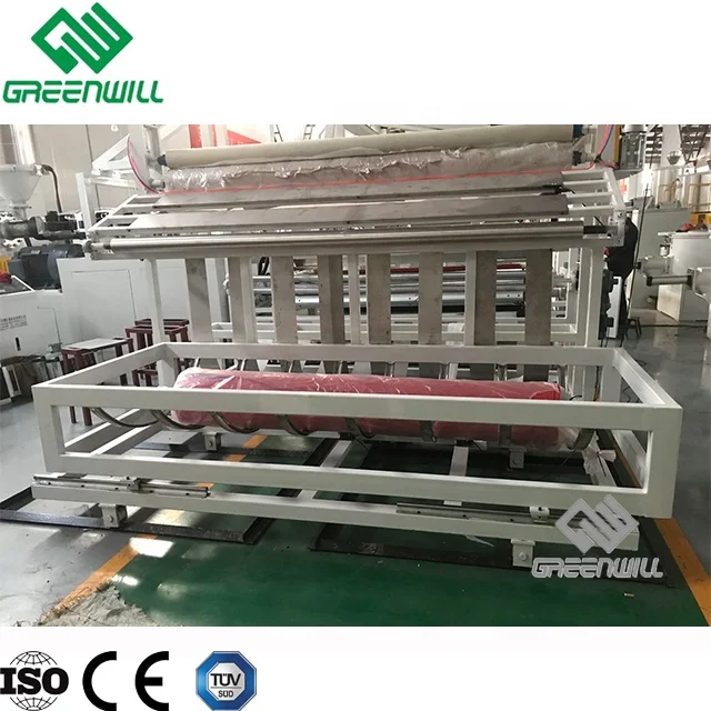 TPR/TPE/PVC carpet lamination machine made in China