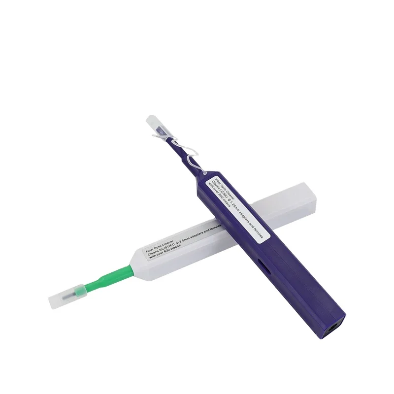 2.5mm &1.5mm SC FC ST Fiber Optic One Click SC Connector Cleaner one click cleaner pen