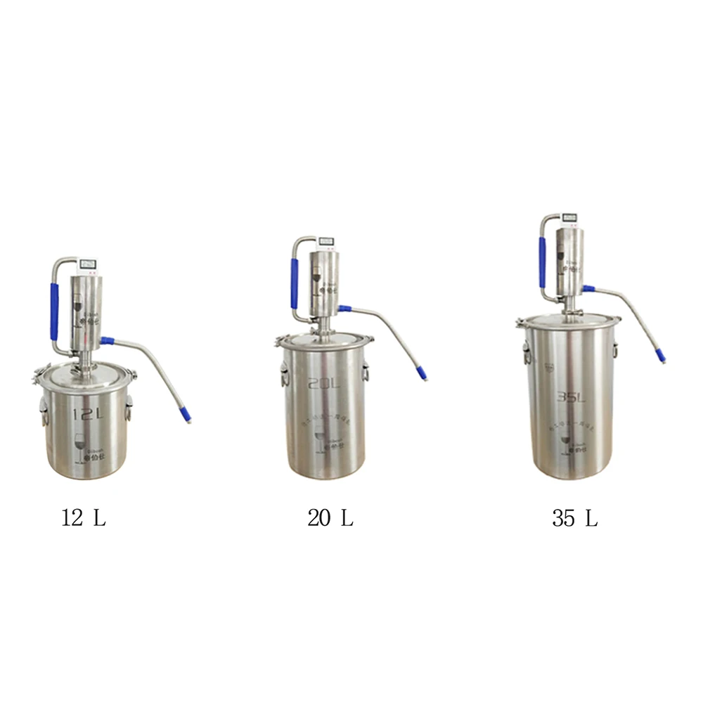 5SS 12L Alcohol Industrial Distillation Machine, Home Alcohol Making Machine, Distiller Alcohol