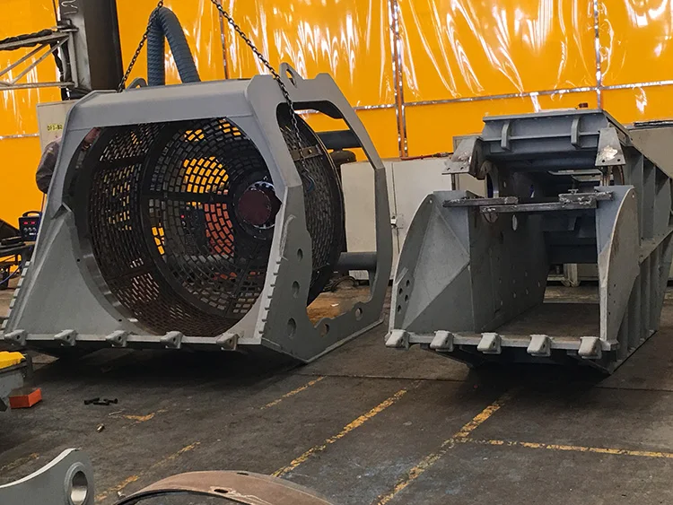 MONDE Best Selling Hydraulic Rotating Stone and Sand Screening Bucket