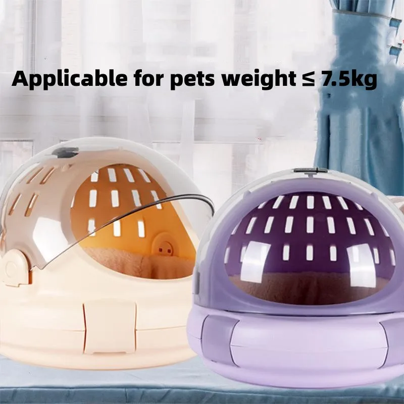New design space capsule  multifunction portable pet carrier and bed for traveling