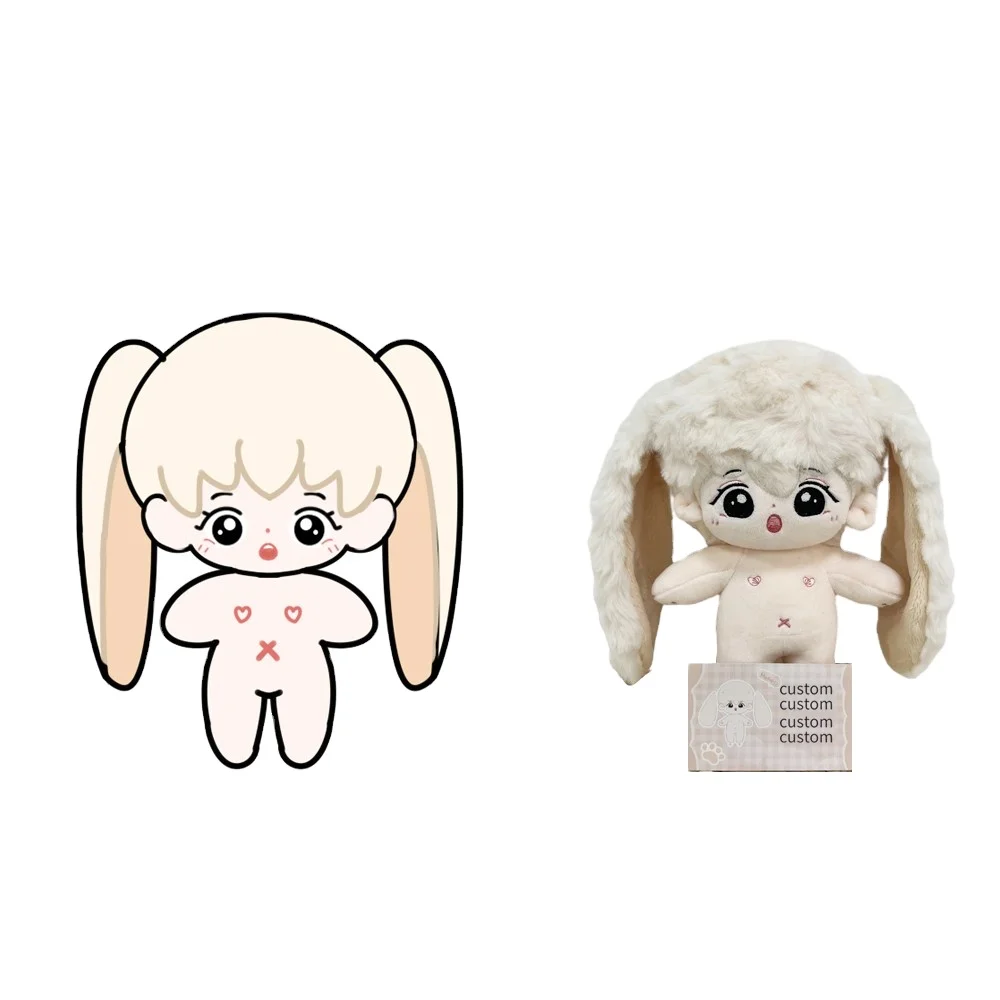 CE ASTM Factory newest design cute kpop star anime custom plush figure doll for children