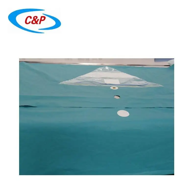 Medical Consumables Disposable Screen Urology Drape With Fluid Collection Pouch Manufacturer in China