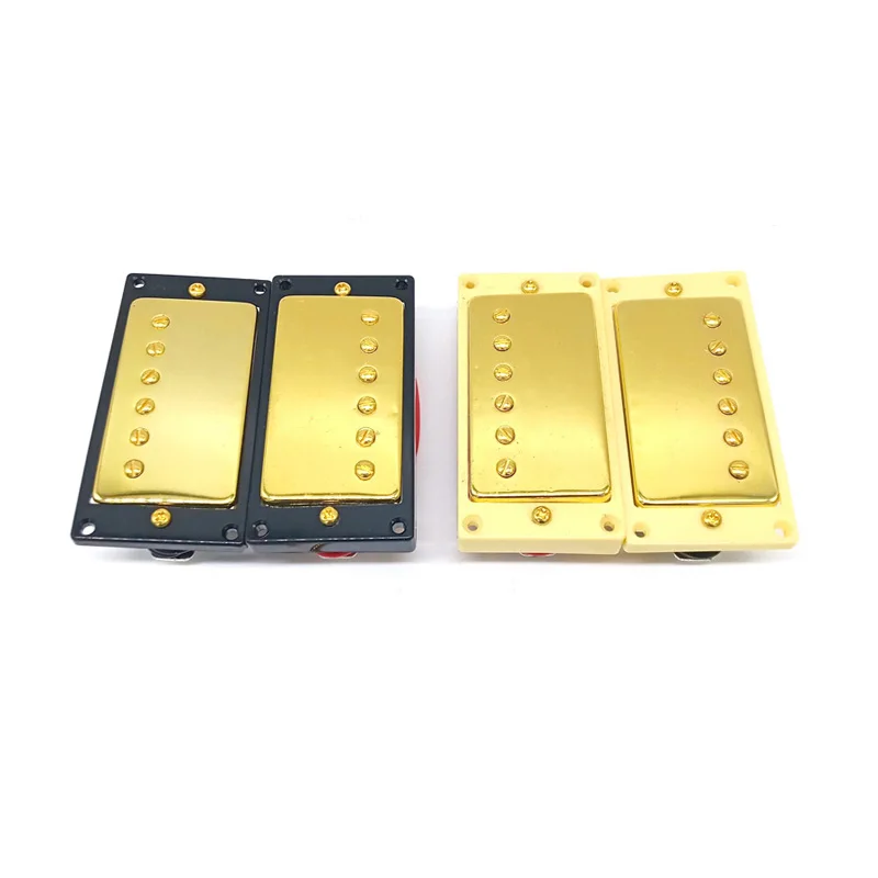 Factory Supply Electric Guitar Parts Lespaul Pickup Kit 2pcs Golden LP Style Pickup For Electric Guitar