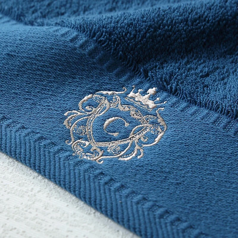 Hotel household towel cotton 100% cotton custom LOGO embroidery towels