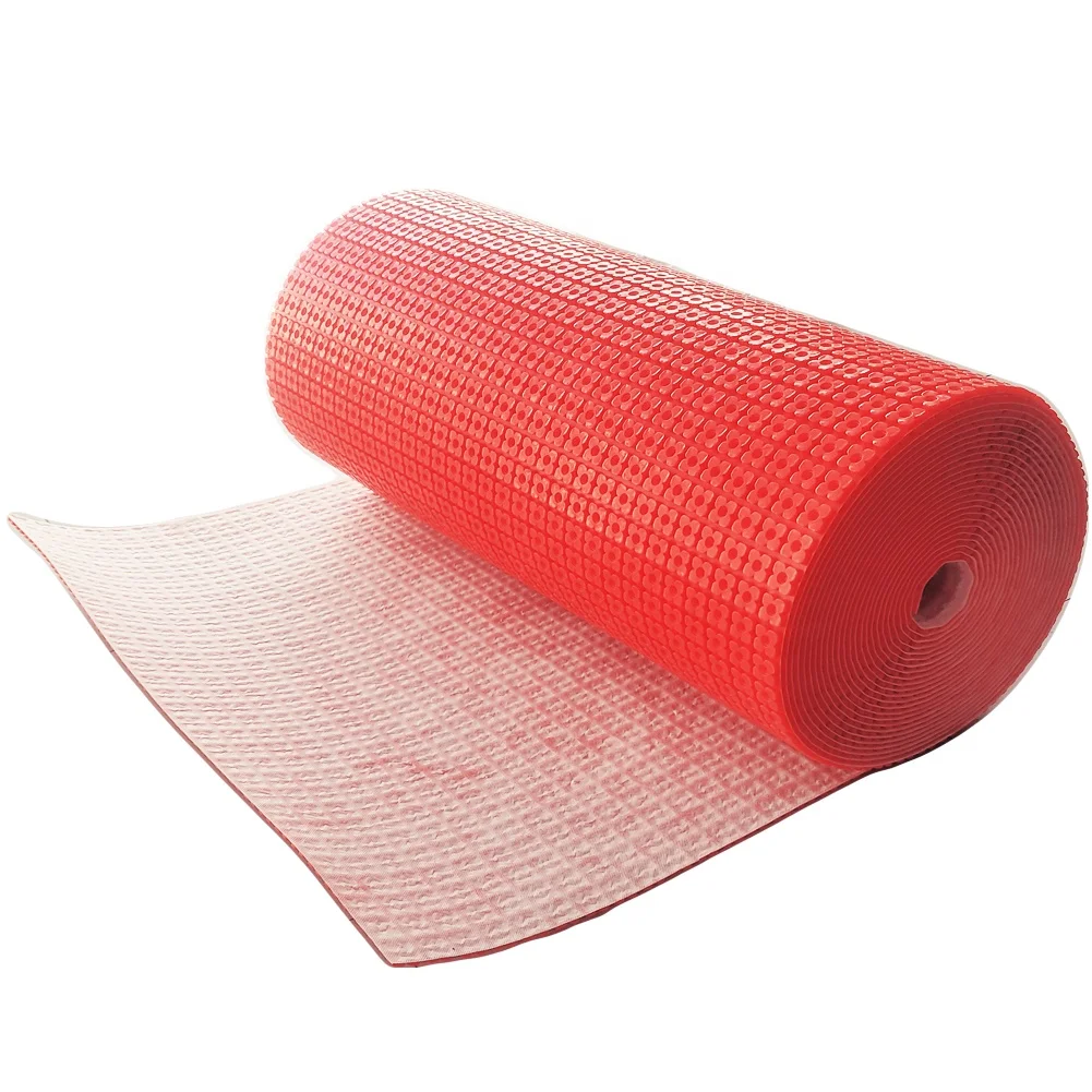 Uncoupling Membrane for bathroom foundation Uncoupling heat waterproof membrane under floor tiles/uncoupling m