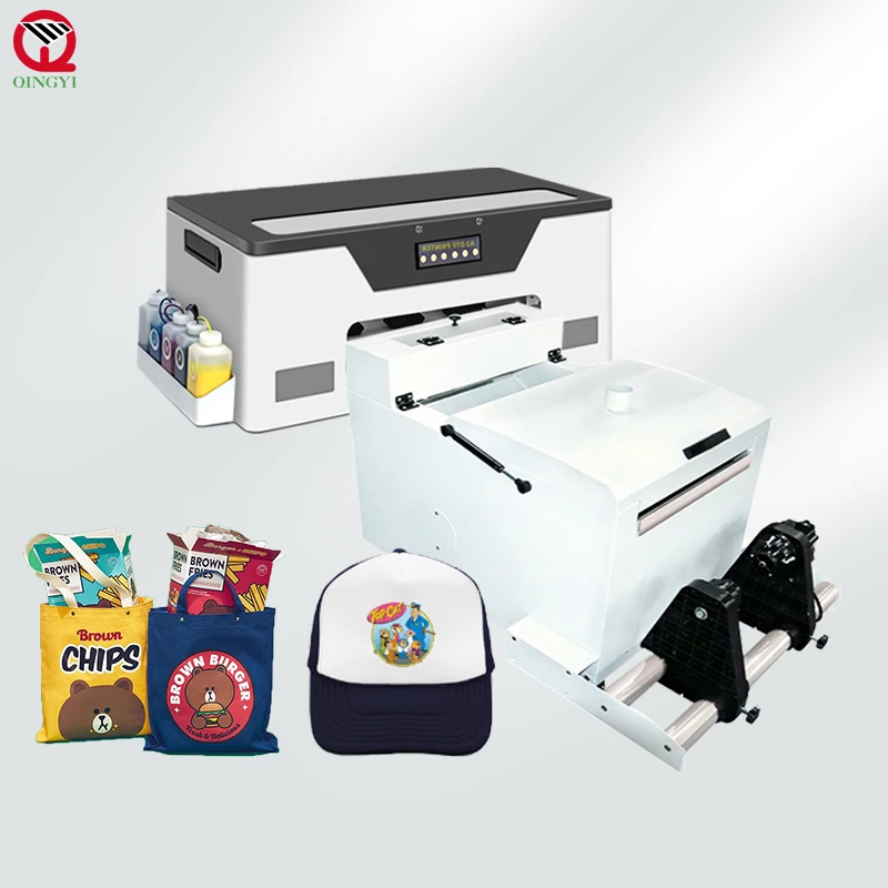 A3 dtf-printer for good price 30cm T Shirt dtf Printing Machine For Small Business dtf printer/shaker oven