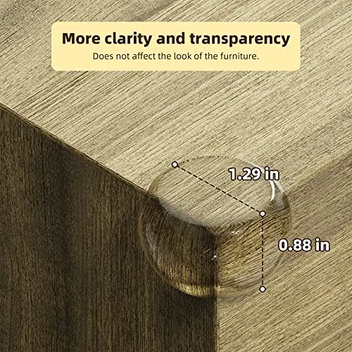 Baby Proofing Bumpers Furniture Corner Edge Protectors Safety Guards & Cushions for Table, Desk, Crib fireplace