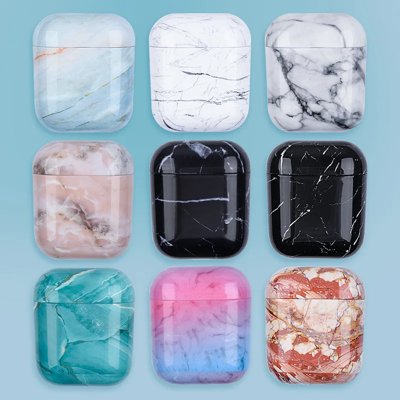 Мраморный чехол для Airpods Pro портативные аксессуары мобильных телефонов держатель наушников AirPods