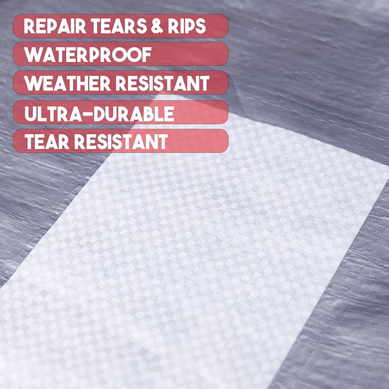 Woven Fabric Repair Non-Woven Patch Adhesive Braided Tape for Woven Bag Repair