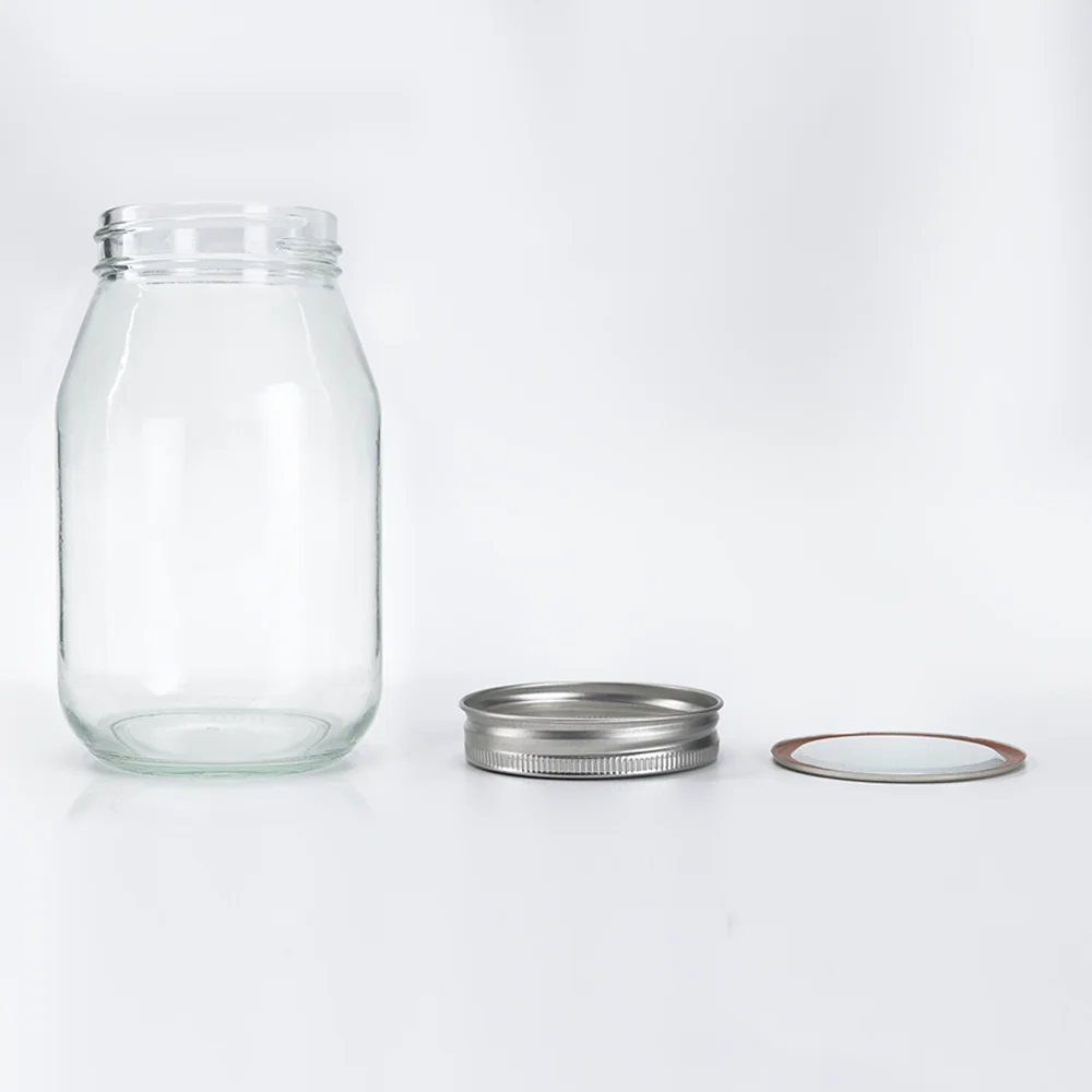 32oz 960ml Empty Mason Food Grade Glass Packaging Round Mayonnaise Jars